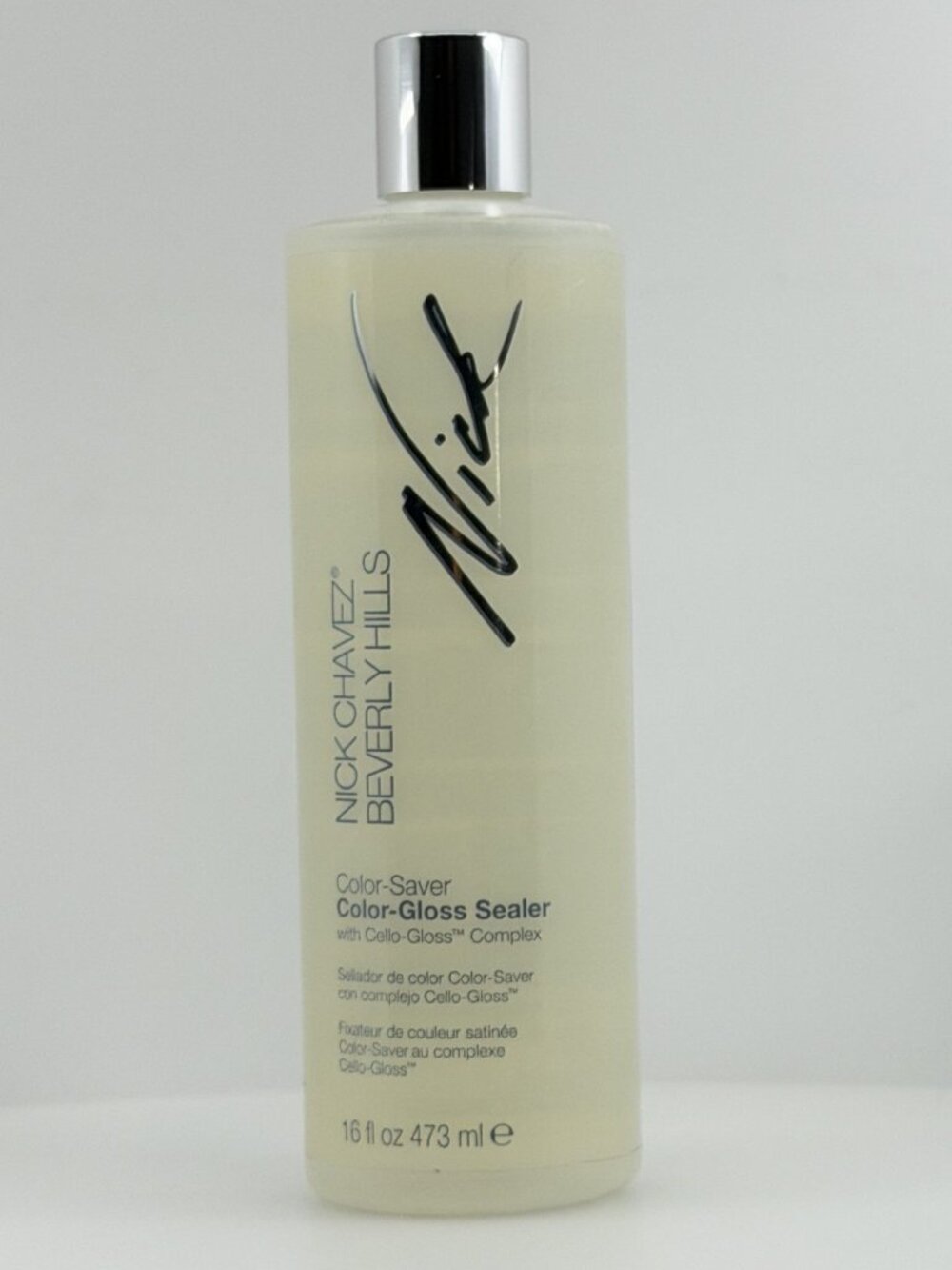 Nick Chavez Color-Saver Color-Gloss Sealer Hair Treatment 16 oz Sealed